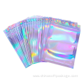 Holographic laser aluminum stand up bags